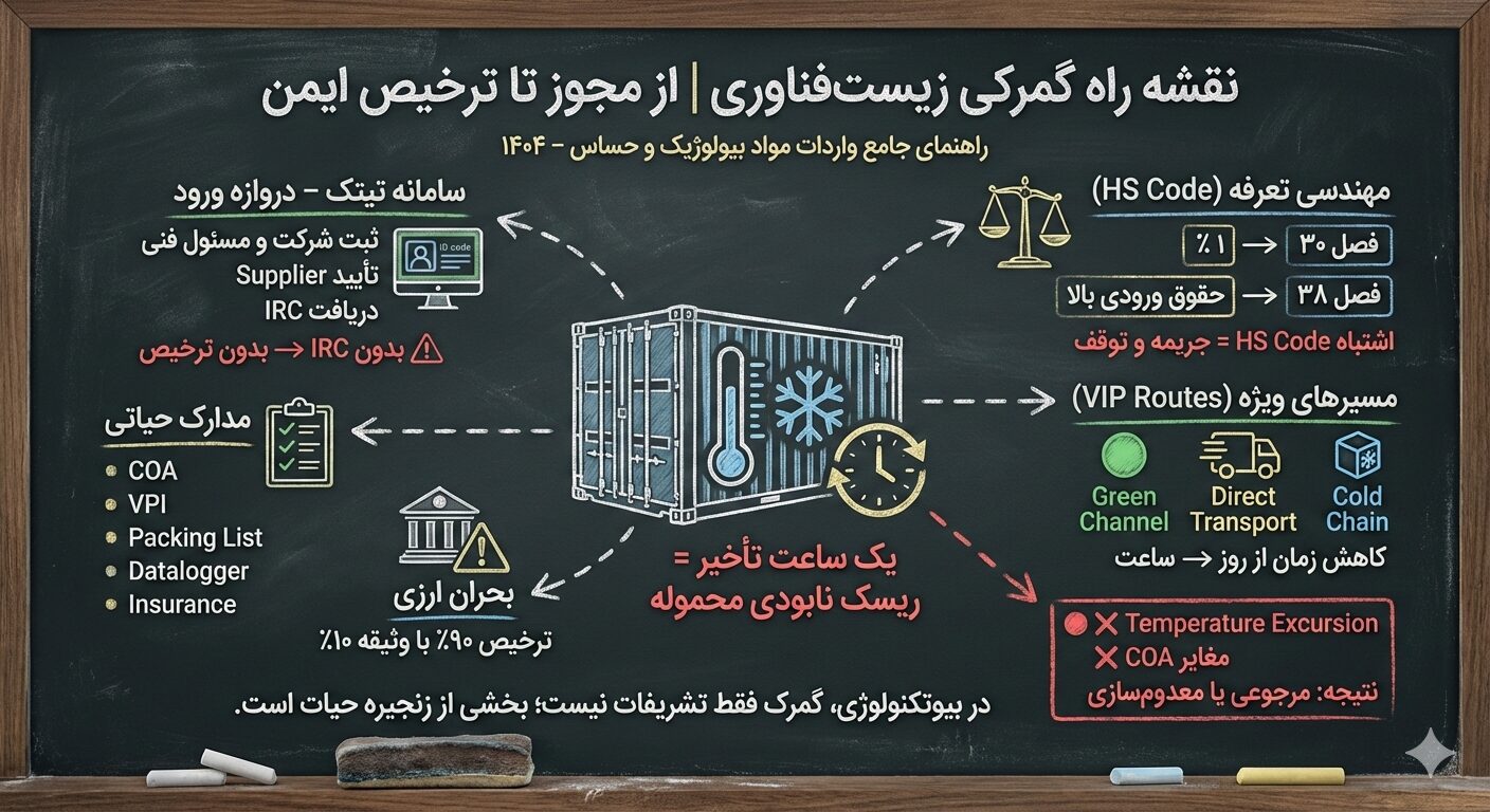 قوانین گمرکی زیست فناوری